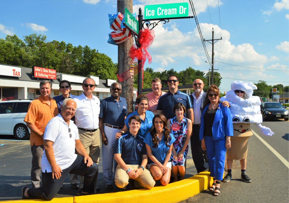Barclay Road Renamed Ice Cream Drive Wilmington DE